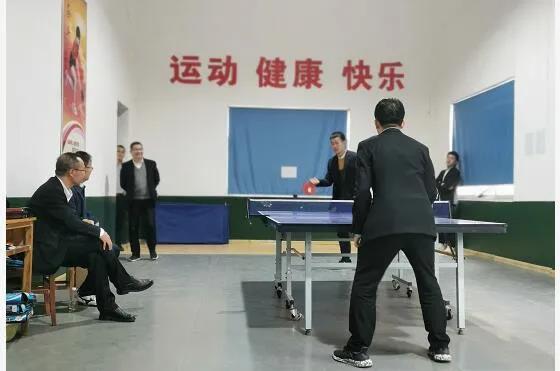 766.ent机关、钢加公司举办职工乒乓球赛